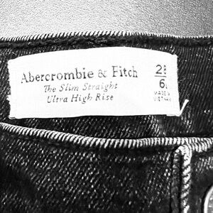 Abercrombie & Fitch Black Jeans